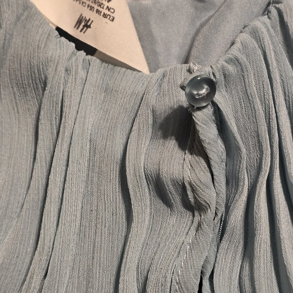 H&M Womens Off-the-Shoulder Pleated Top - Picture 3 of 4